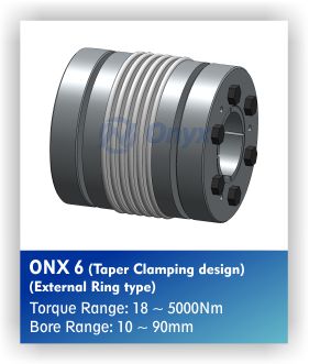Bellow Coupling ONX 6